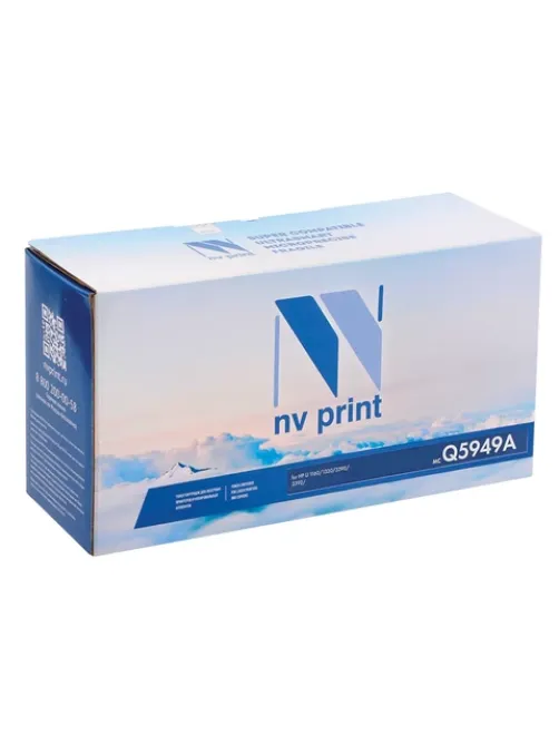 Картридж лазерный NV PRINT (NV-Q5949A) для HP LaserJet 1160/1320/3390 и другие, ресурс 2500 стр.