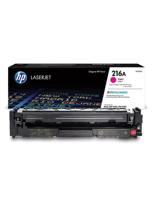 Картридж лазерный HP (W2413A) Color LaserJet M182n/M183fw, №216A, пурпурный, оригинальный, ресурс 850 страниц