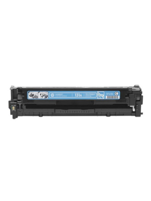 Картридж лазерный HP (CF211A) CLJ Pro 200 M276n/M276nw, №131A, голубой, оригинальный, ресурс 1800 страниц