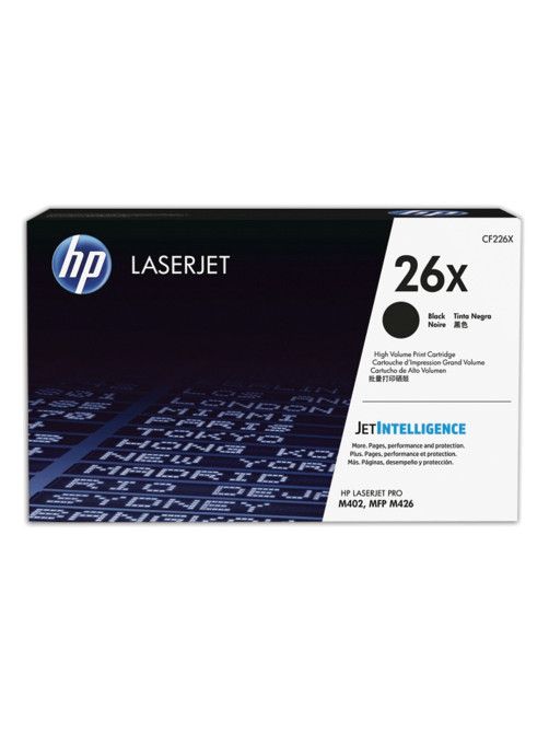 Картридж лазерный HP (CF226X) LaserJet Pro M402d/n/dn/dw/426dw/fdw/fdn, №26X, оригинальный, увеличенный ресурс 9000 страниц