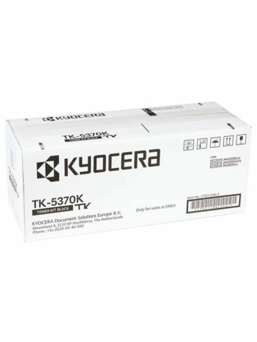 Тонер-картридж KYOCERA (TK-5370K) ECOSYS PA3500cx/MA3500cix/MA3500cifx, черный, оригинальный, ресурс 7000 страниц, 1T02YJ0NL0