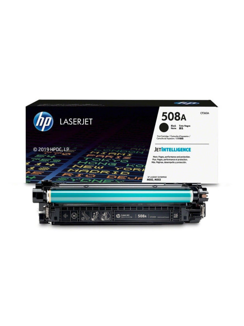 Картридж лазерный HP (CF360A) LaserJet Pro M552/M553, №508A, черный, оригинальный, ресурс 6000 страниц