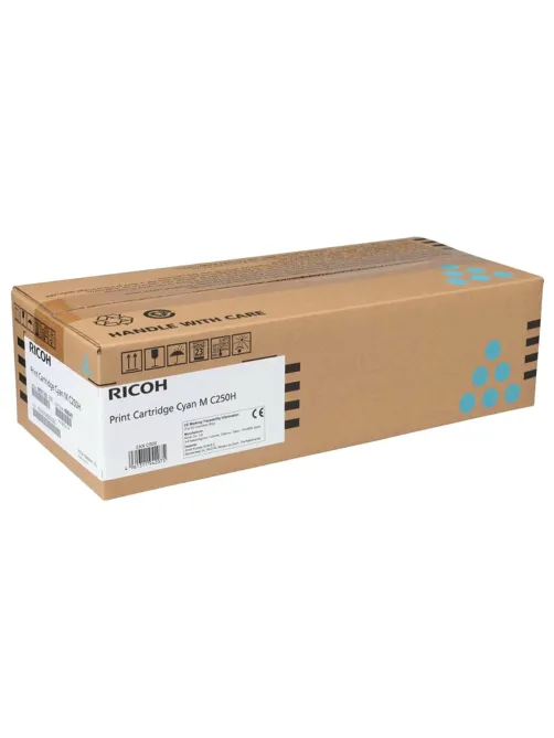 Картридж лазерный RICOH (M C250H) для P300W/MC250FWB, голубой, оригинальный, ресурс 6300 страниц, 408341
