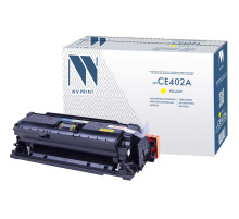 Картридж лазерный NV PRINT (NV-CE402A) для HP LaserJet Pro M570dn/M570dw, желтый, ресурс 6000 стр.