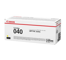 Картридж лазерный CANON (040Y) i-SENSYS LBP710Cx/LBP712Cx, оригинальный, желтый, ресурс 5400 страниц, 0454C001