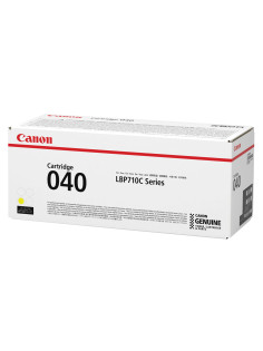 Картридж лазерный CANON (040Y) i-SENSYS LBP710Cx/LBP712Cx, оригинальный, желтый, ресурс 5400 страниц, 0454C001