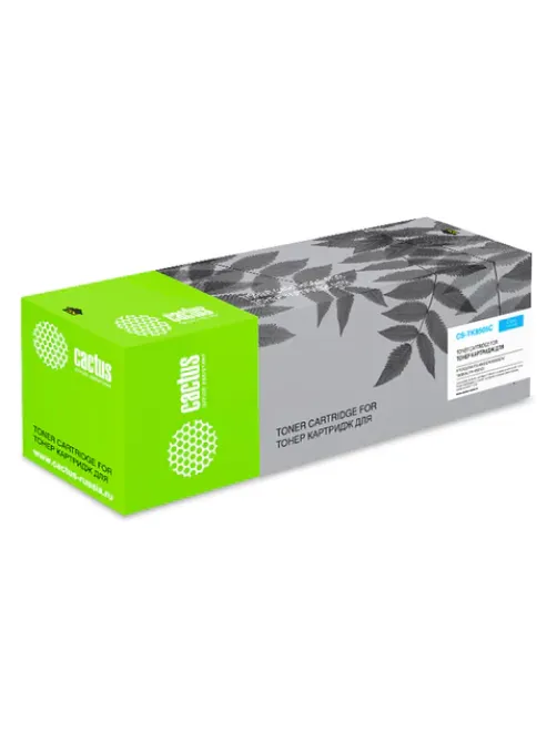 Тонер-картридж CACTUS (CS-TK8505C) для Kyocera FS-4500CN/5550CN/TASKalfa 4551ci, голубой, ресурс 20000 страниц