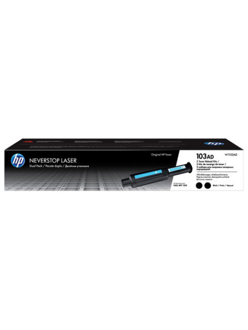 Заправочный комплект HP (W1103AD) Neverstop Laser 1000a/1000w/1200a/1200w,КОМПЛЕКТ 2 шт., оригинальный