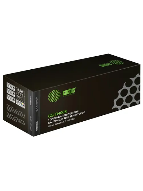 Картридж лазерный CACTUS (CS-B400X) для Xerox VersaLink B400/405, ресурс 24600 стр.