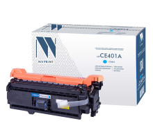 Картридж лазерный NV PRINT (NV-CE401A) для HP LaserJet Pro M570dn/M570dw, голубой, ресурс 6000 стр.