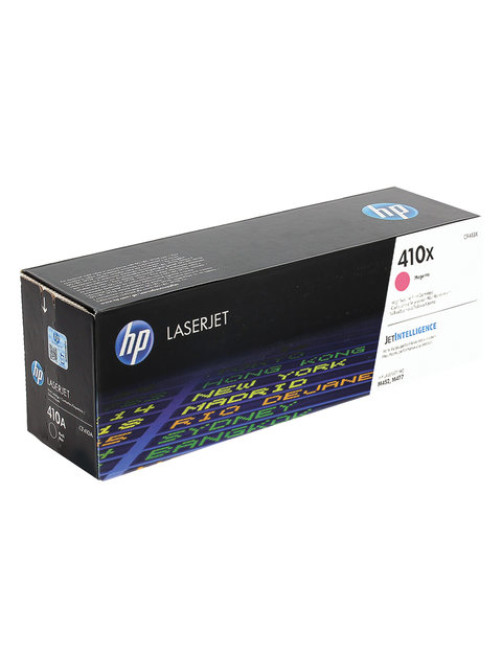 Картридж лазерный HP (CF413X) LaserJet Pro M477/M452, №410X, пурпурный, оригинальный, ресурс 5000 страниц