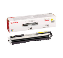 Картридж лазерный CANON (729Y) LBP7010C/7018C, желтый, ресурс 1000 страниц, оригинальный, 4367b002