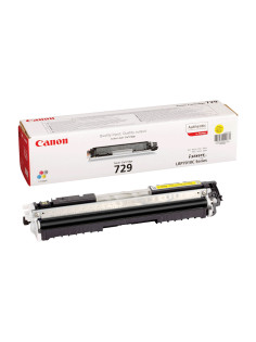 Картридж лазерный CANON (729Y) LBP7010C/7018C, желтый, ресурс 1000 страниц, оригинальный, 4367b002