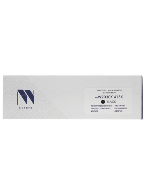Картридж лазерный NV PRINT (NV-W2030X) для HP Color LaserJet M454dn/M454dw, черный, ресурс 7500 страниц