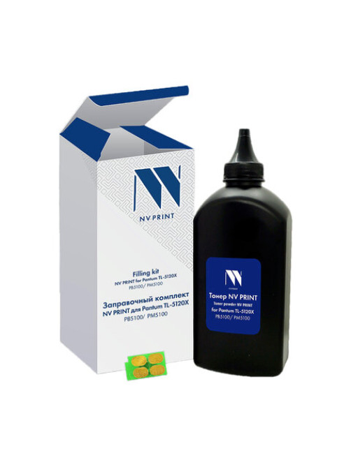 Заправочный комплект NV PRINT(NV-ZKSTL-5120X) для Pantum BM5100/BP5100, тонер + чип, ресурс 15000 стр.