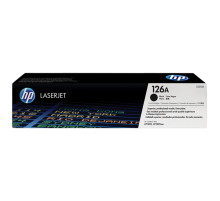 Картридж лазерный HP (CE310A) CLJ CP1025/CP1025NW, №126A, черный, оригинальный, ресурс 1200 страниц