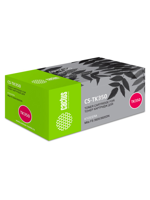Тонер-картридж CACTUS (CS-TK350) для KYOCERA FS-3920DN, ресурс 15000 стр.