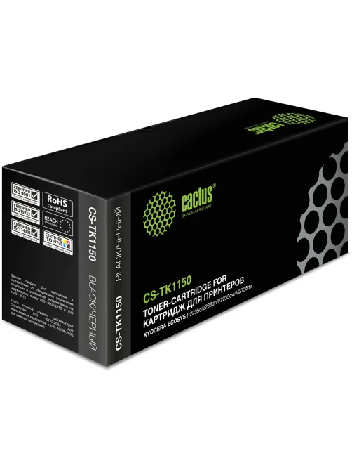 Тонер-картридж CACTUS (CS-TK1150) для KYOCERA P2235dn/w/M2135dn/M2635dn/w/M2735dw, ресурс 3000 стр.