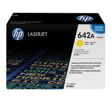 Картридж лазерный HP (CB402A) ColorLaserJet CP4005, желтый, оригинальный, ресурс 7500 стр.