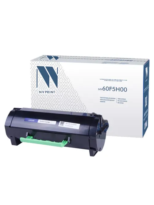 Картридж лазерный NV PRINT (NV-60F5H00) для LEXMARK MX310dn/MX410de/MX611dhe/MX511dhe, ресурс 10000 страниц