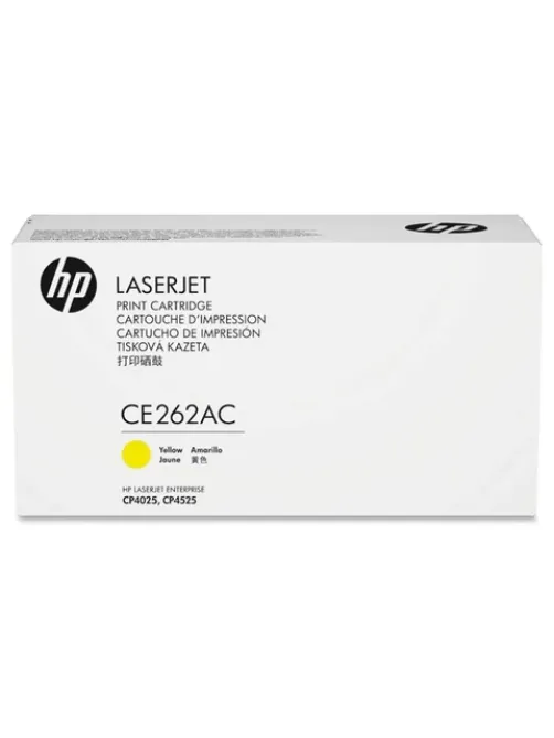 Картридж лазерный HP (CE262A) ColorLaserJet CP4025/4525, №647A, желтый, оригинальный, ресурс 11000 страниц