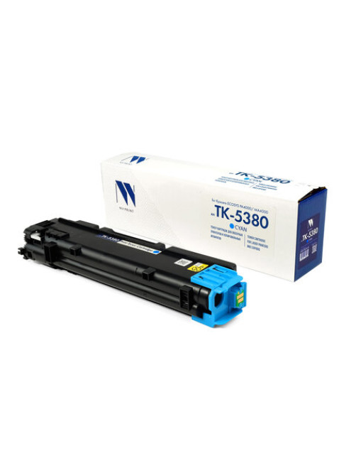 Картридж лазерный NV PRINT (NV-TK-5380C) для Kyocera ECOSYS PA4000/MA4000, голубой, ресурс 10000 стр., NV-TK-5380С