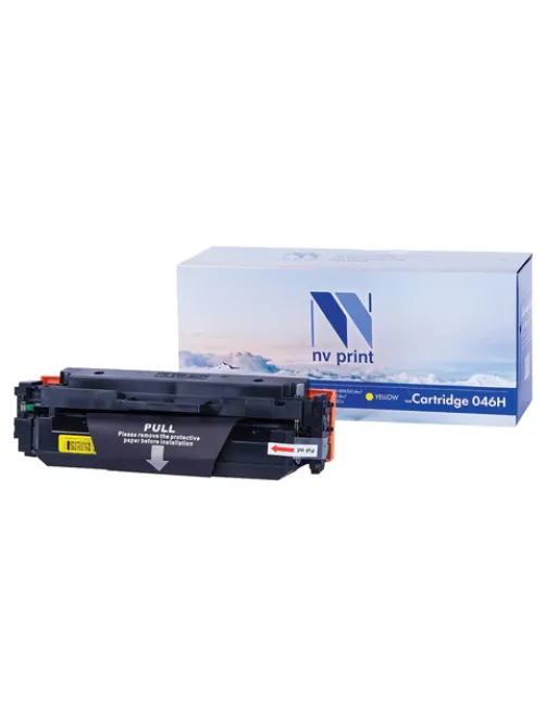 Картридж лазерный NV PRINT (NV-046HY) для CANON LBP653Cdw/654Cx/MF732Cdw, желтый, ресурс 5000 страниц