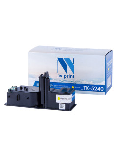Тонер-картридж NV PRINT (NV-TK-5240Y) для KYOCERA ECOSYS P5026cdn/w/M5526cdn, желтый, ресурс 3000 стр.