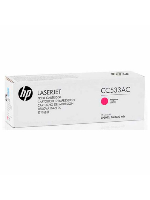 Картридж лазерный HP (CC533A) ColorLaserJet CP2025/CM2320, №304A, пурпурный, оригинальный, ресурс 2800 страниц