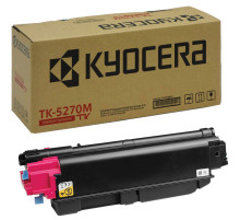 Тонер-картридж KYOCERA (TK-5270M) M6230cidn/M6630cidn/P6230cdn, пурпурный, оригинальный, ресурс 6000 страниц, 1T02TVBNL0