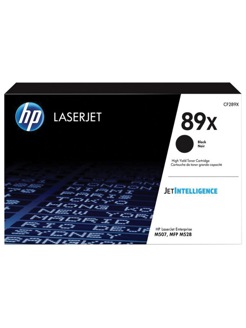 Картридж лазерный HP (CF289X) LaserJet Enterprise M507dn/x/528dn и др., №89X, оригинальный, ресурс 10000 страниц