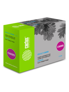 Картридж лазерный CACTUS (CS-CLT-C609S) для SAMSUNG CLP-770/770ND/775/775ND, голубой, ресурс 7000 стр.