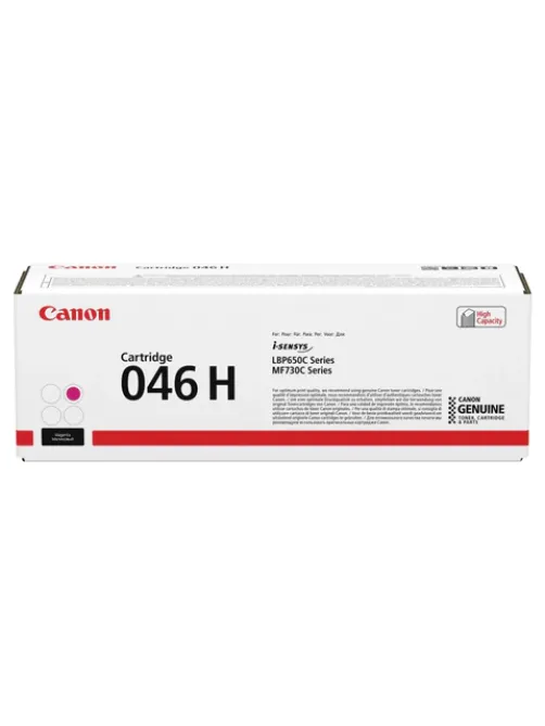 Картридж лазерный CANON (046HM) i-SENSYS LBP653Cdw / 654Cx / MF732Cdw / 734Cdw, пурпурный, ресурс 5000 страниц, оригинальный, 1252C002