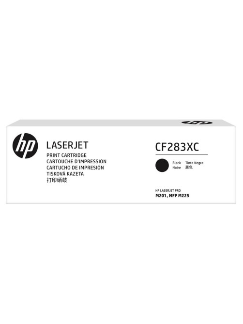 Картридж лазерный HP (CF283X) LaserJet Pro M201/M225, №83X, черный, оригинальный, ресурс 2200 страниц