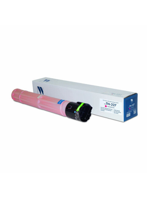 Тонер-картридж NV PRINT (NV-TN-227M) для Konica Minolta bizhub C257i, пурпурный, ресурс 24000 страниц