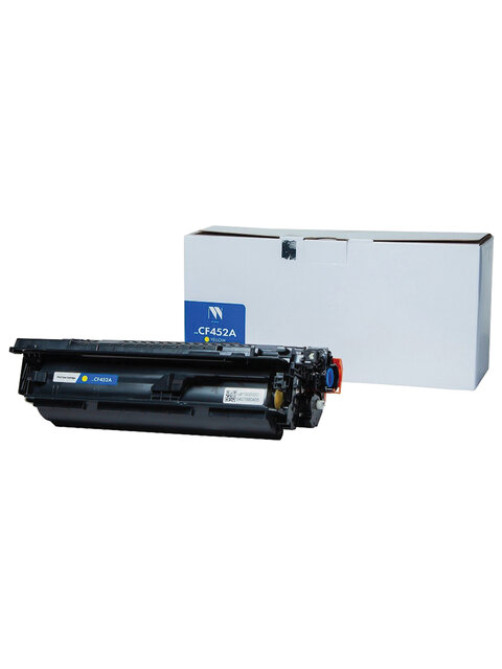 Картридж лазерный NV PRINT (NV-CF452A) для HP LJ M652/M653/M681/M682, желтый, ресурс 10500 страниц, NV-CF452AY
