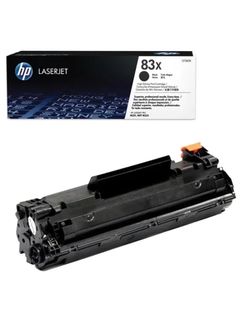 Картридж лазерный HP (CF283X) LaserJet Pro M201/M225, №83X, черный, оригинальный, ресурс 2200 страниц