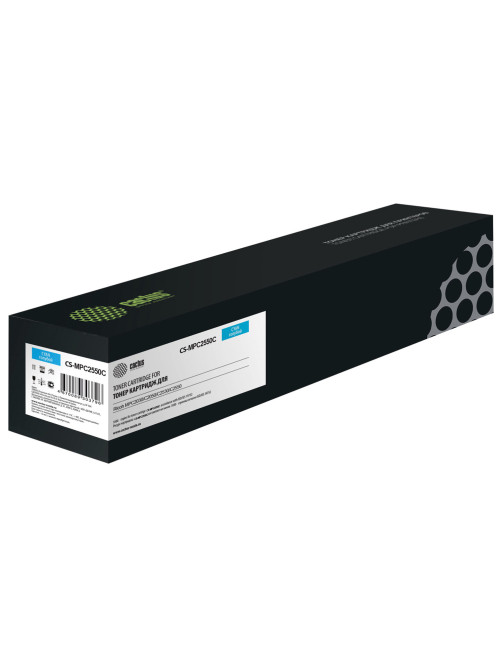 Картридж лазерный CACTUS (CS-MPC2550C) для Ricoh MPC2030/C2050/C2530/C2550, голубой, ресурс 5500 страниц