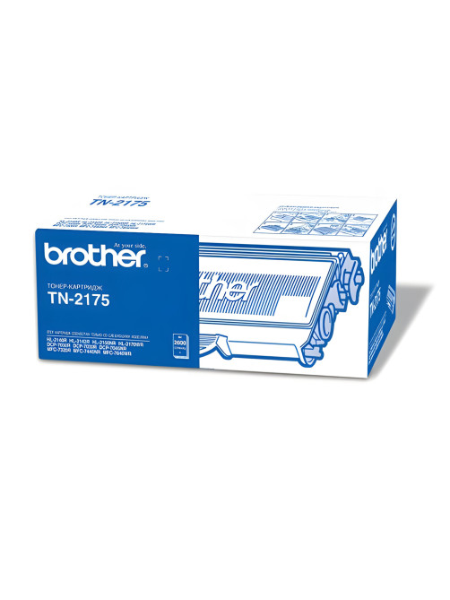 Картридж лазерный BROTHER (TN2175) DCP-7030R/7045NR/MFC-7320R/ 7440NR/HL-2140, оригинальный, ресурс 2600 страниц