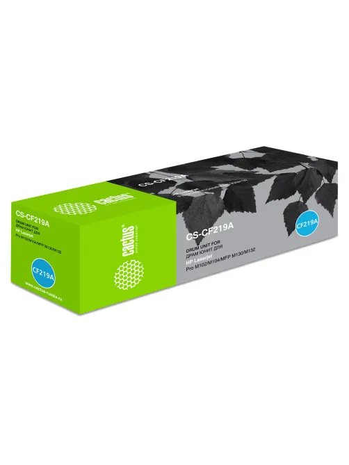 Фотобарабан CACTUS (CS-CF219A) для HP LaserJet Pro M132a/132fn/132fw/M104a/104w, ресурс 12000 стр.