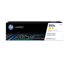 Картридж лазерный HP (CF542A) LaserJet Pro M254/M280/M281, №203A, желтый, оригинальный, ресурс 1300 страниц