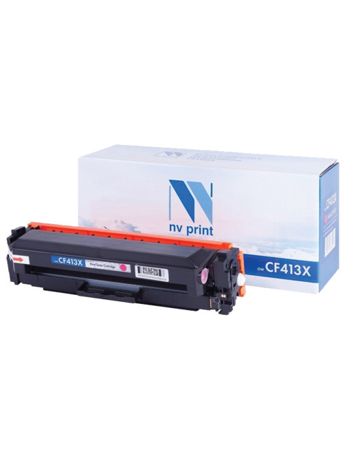 Картридж лазерный NV PRINT (NV-CF413X) для HP M377dw/M452nw/M477fdn/M477fdw, пурпурный, ресурс 5000 страниц