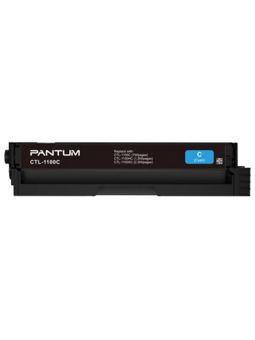 Картридж лазерный PANTUM (CTL-1100C) CP1100/CM1100, голубой, оригинальный, ресурс 700 страниц