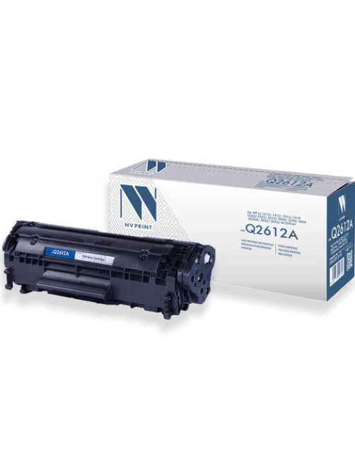 Картридж лазерный NV PRINT (NV-Q2612A) для HP LaserJet 1018/3052/М1005, ресурс 2000 стр.