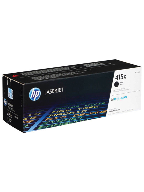 Картридж лазерный HP (W2030X) для HP Color LaserJet M454dn/M479dw и др, №415X, черный, оригинальный, ресурс 7500 страниц, оригинальный