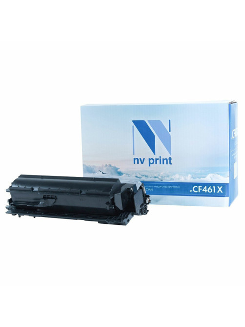 Картридж лазерный NV PRINT (NV-CF461X) HP Color Laser Jet M652/M653, голубой, ресурс 22000 страниц, NV-CF461XC