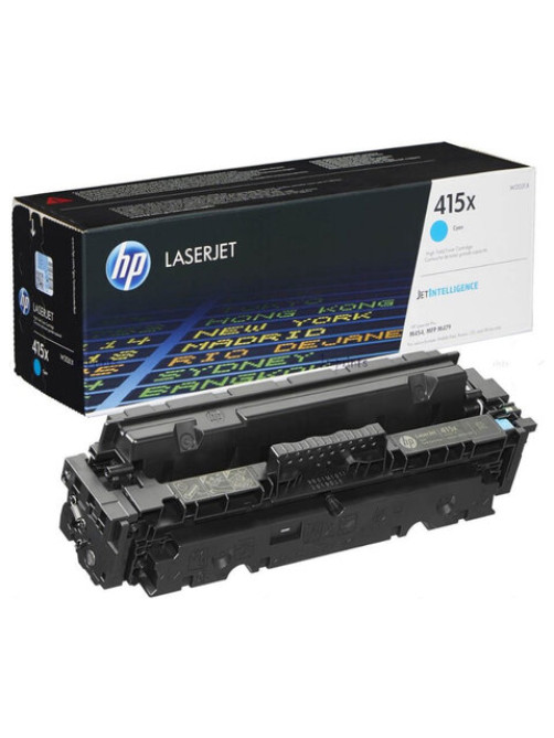 Картридж лазерный HP (W2031X) Color LaserJet M454dn/M479dw и др, №415X, голубой, оригинальный, ресурс 6000 страниц
