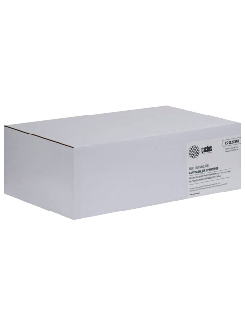 Картридж лазерный CACTUS (CS-CE278AD) для HP LaserJet P1566/1606DN, КОМПЛЕКТ 2 шт., ресурс 2х2100 страниц