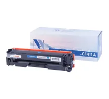 Картридж лазерный NV PRINT (NV-CF411A) для HP M377dw/M452nw/M477fdn/M477fdw, голубой, ресурс 2300 страниц