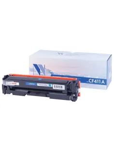 Картридж лазерный NV PRINT (NV-CF411A) для HP M377dw/M452nw/M477fdn/M477fdw, голубой, ресурс 2300 страниц